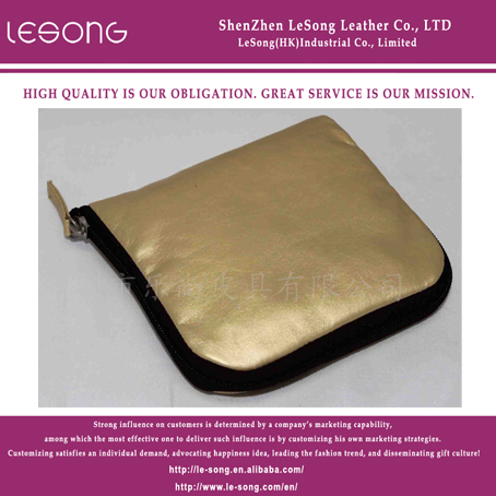 LS1169 Leather Make-up Bag