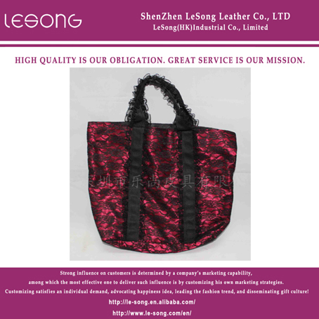 LS1261 Pure Nylon Hangbag